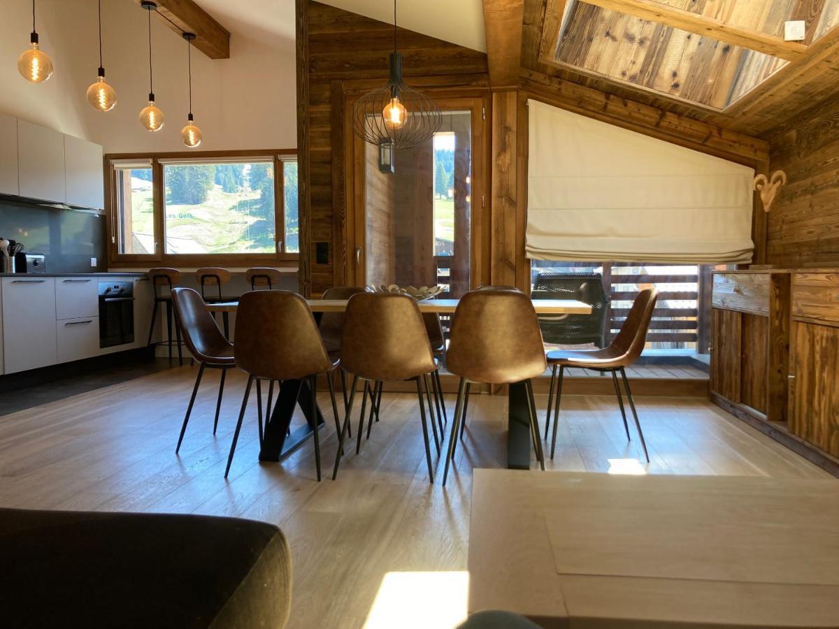 Le Lodge Chasse Montagne Les Gets Eksteriør bilde